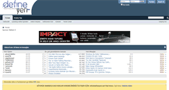 Desktop Screenshot of defineyeri.net